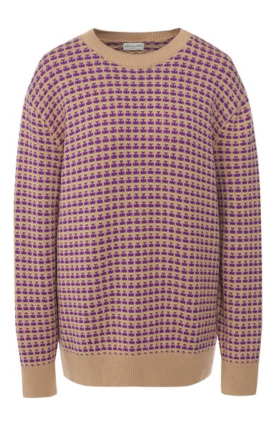Женский пуловер из смеси кашемира и шерсти DRIES VAN NOTEN, арт. 191-11285-7714