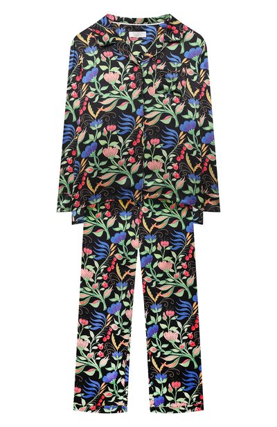 Шелковая пижама LITTLE YOLKE, арт. SS20-12S-AN-BL/5-12Y, фото 1