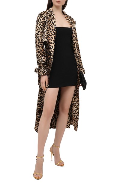 Кожаные босоножки padlock TOM FORD, арт. W2436T-LSP014, фото 2