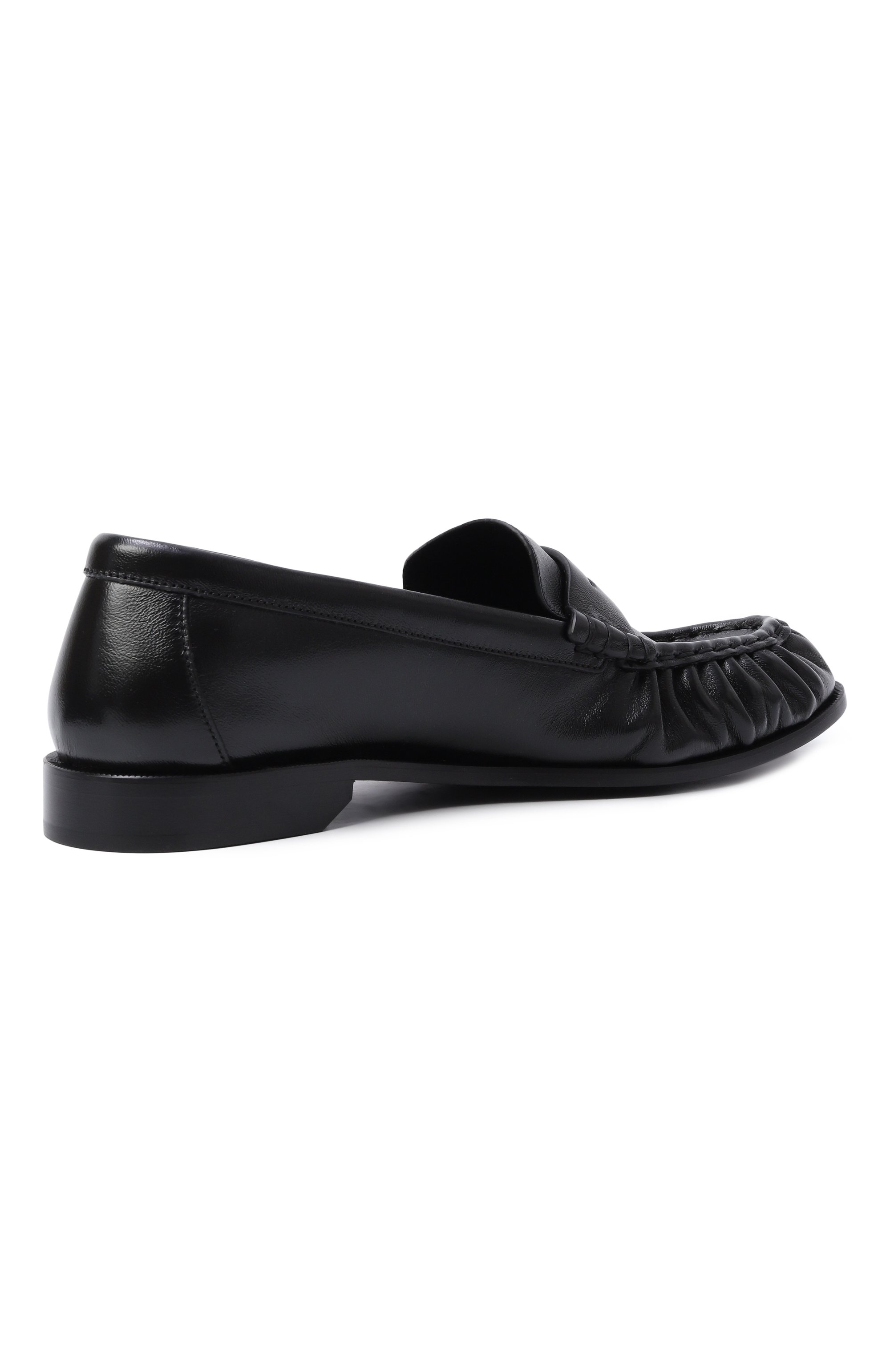 Кожаные пенни-лоферы SAINT LAURENT, арт. 775867/AA00K, фото 5