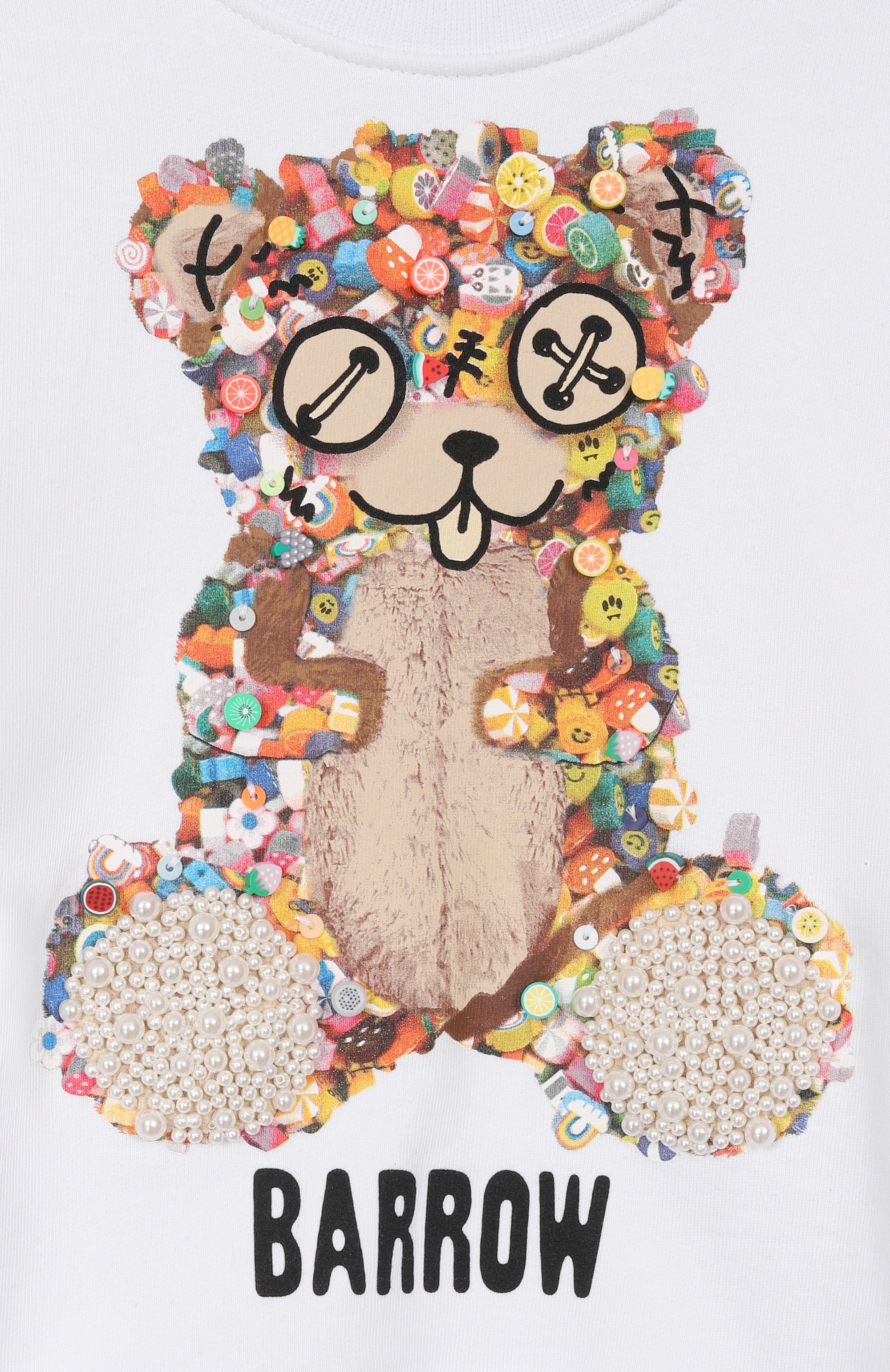 Хлопковый свитшот BARROW, арт. S6BKJGSW123, фото 3