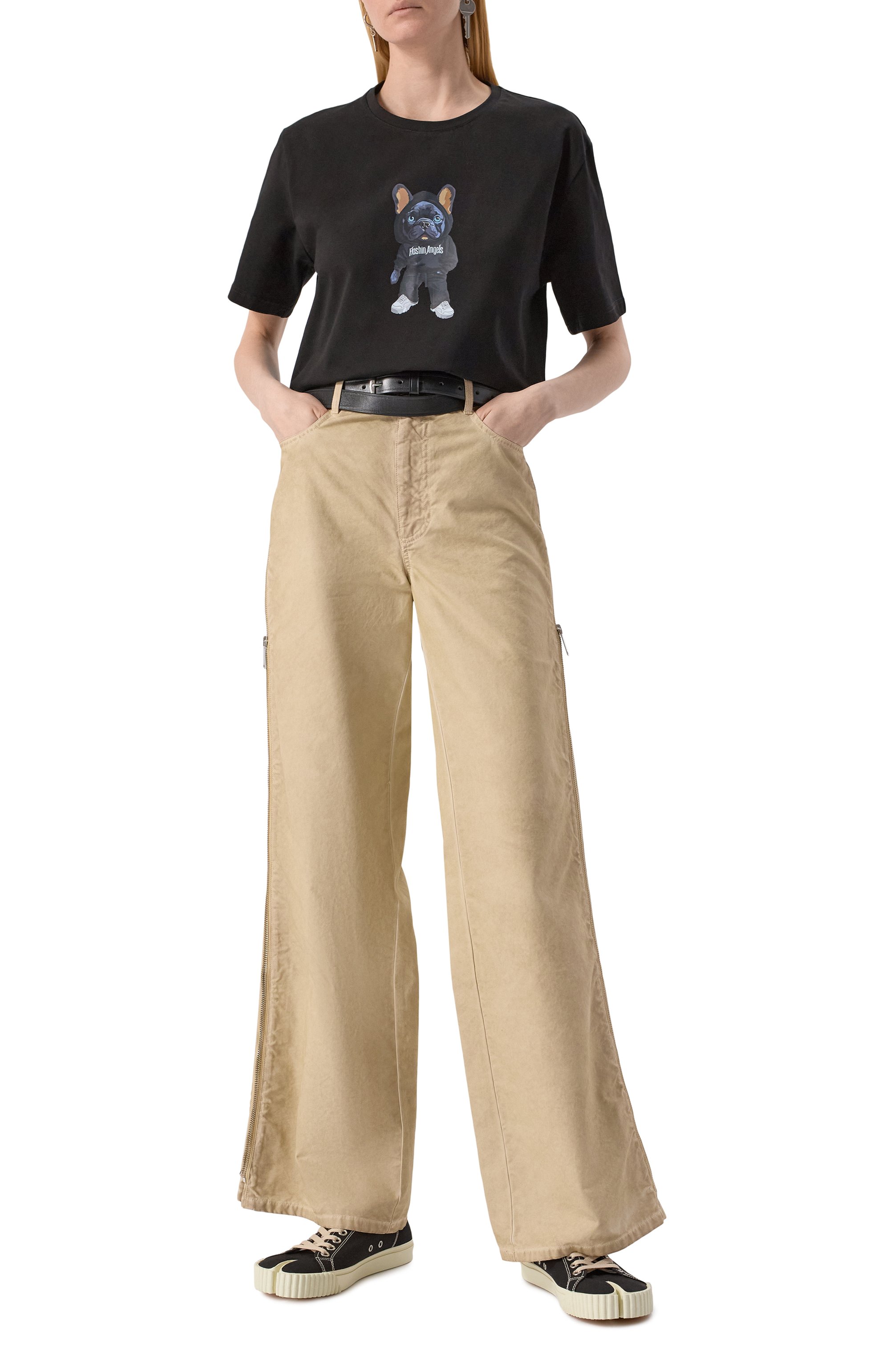 Хлопковая футболка FLASHIN, арт. FS25TBB, фото 2