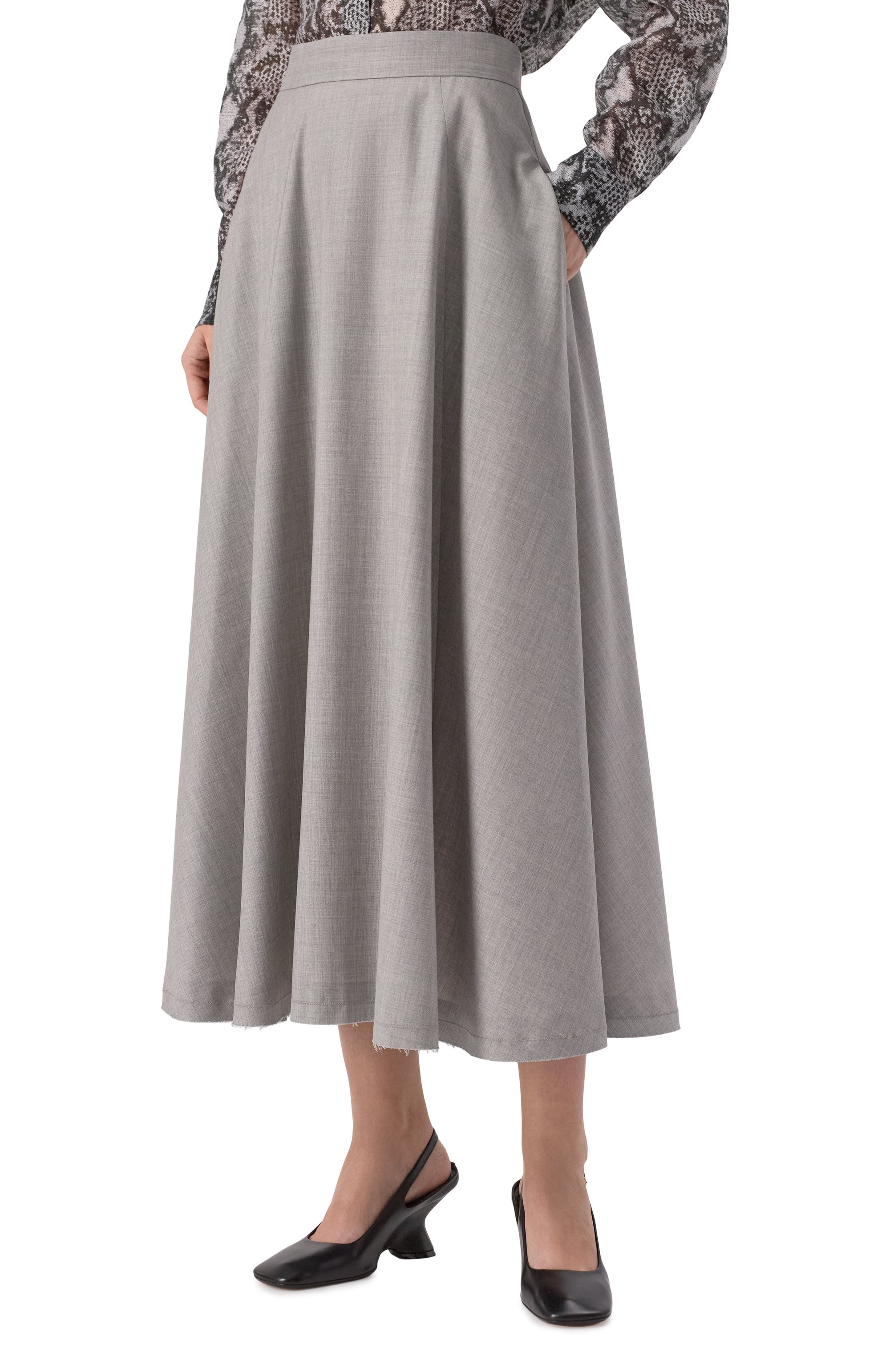 Шерстяная юбка SASUPHI, арт. S25200/W0, фото 3
