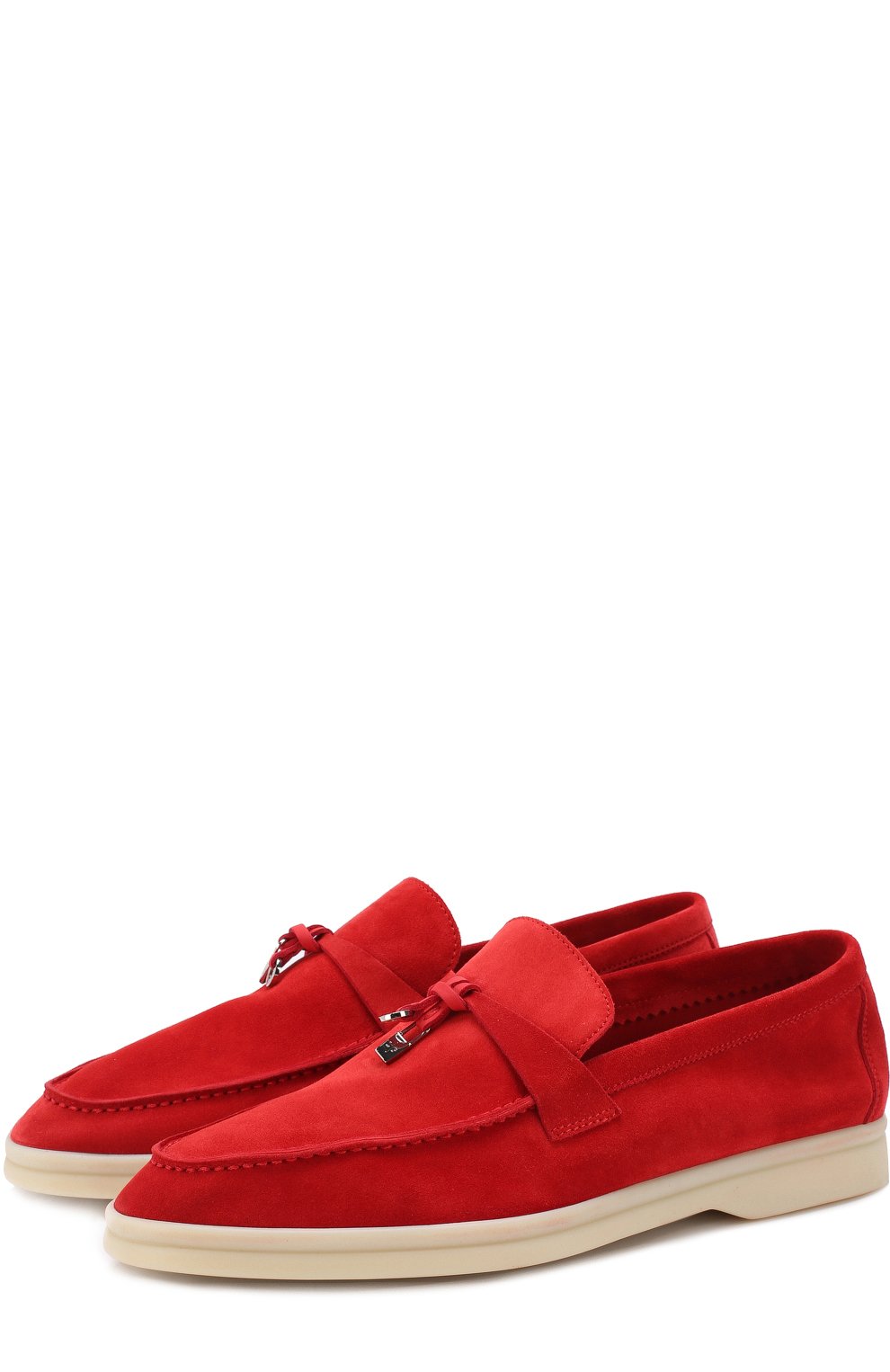 Замшевые лоферы summer charms walk LORO PIANA, арт. FAE5444, фото 1