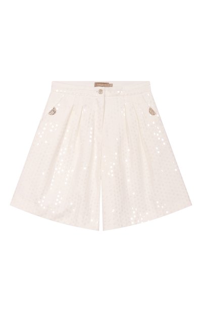 Джинсовые шорты ELIE SAAB JUNIOR, арт. EFPA019/TS1075_001