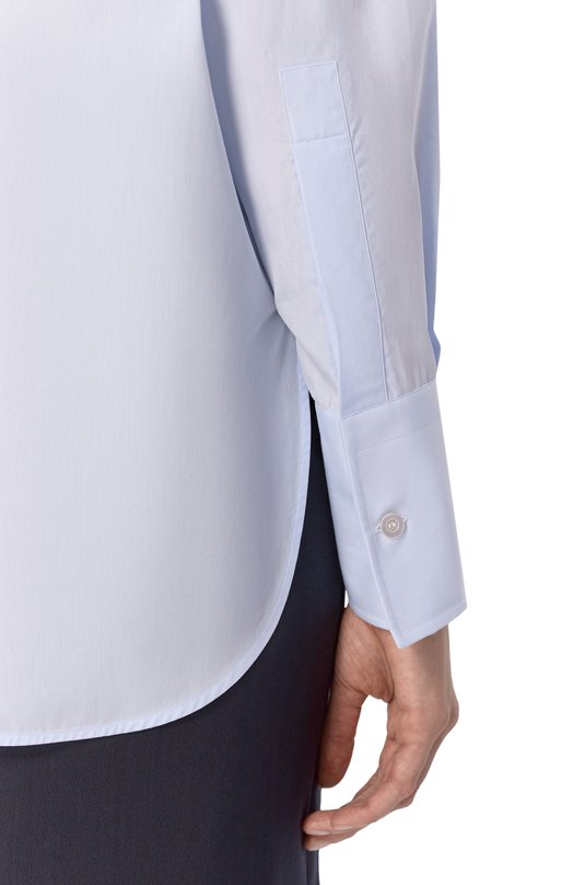 Хлопковая рубашка MVST M25.1PW.B009/1867 Голубой  M25.1PW.B009/1867 Фото 5