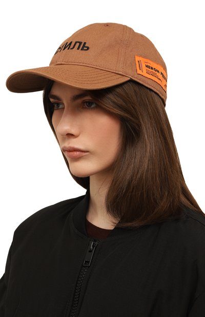 Хлопковая бейсболка HERON PRESTON, арт. HWLB003F22FAB0015510, фото 2