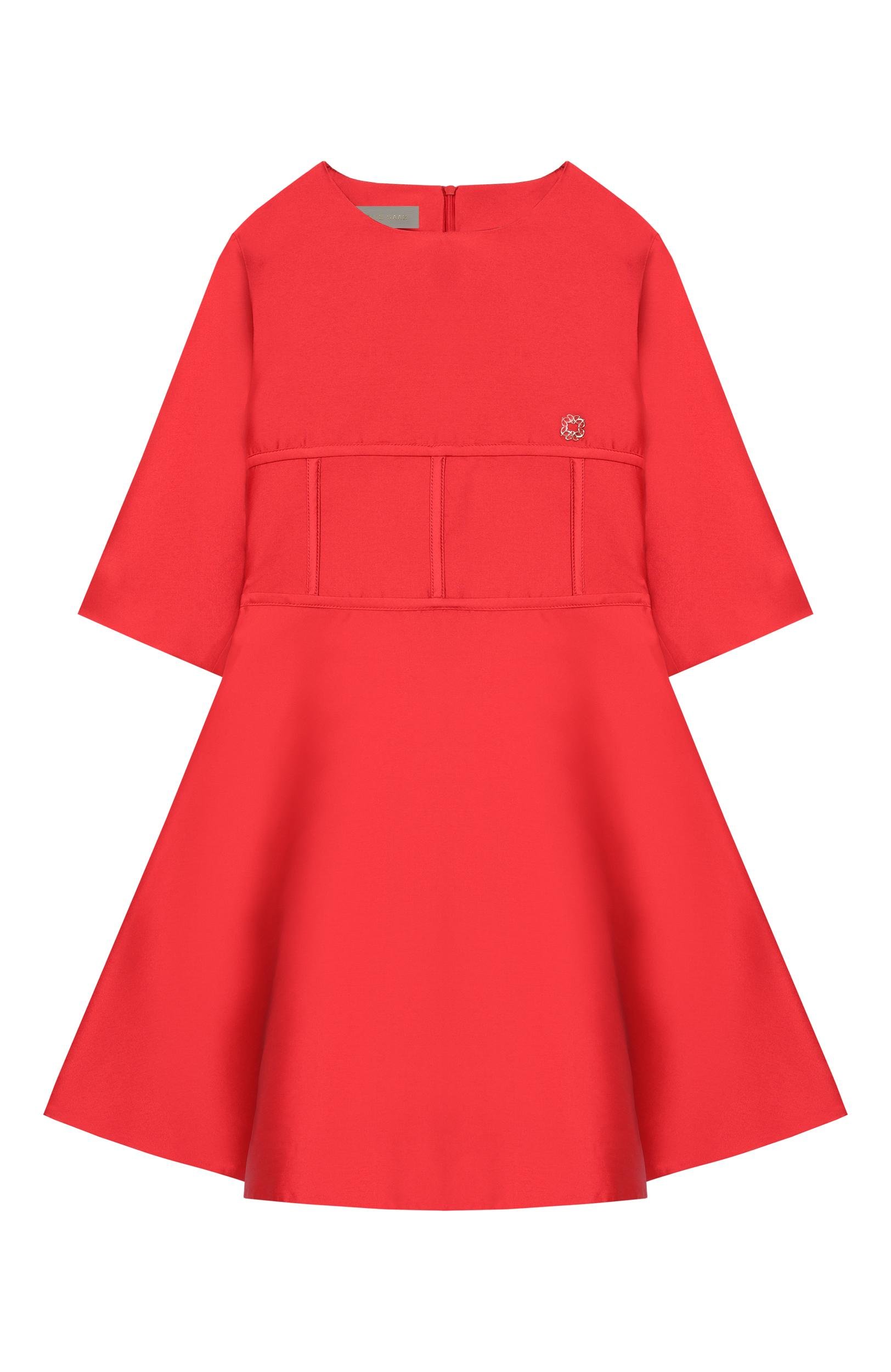 Платье ELIE SAAB JUNIOR красного цвета по цене 85650 руб., арт. EFAB128/TS0807, фото 1 Платье ELIE SAAB JUNIOR, арт. EFAB128/TS0807, фото 1