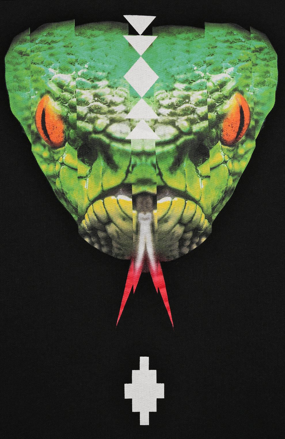 Хлопковое худи MARCELO BURLON KIDS OF MILAN, арт. CBBB002F21FLE002, фото 3