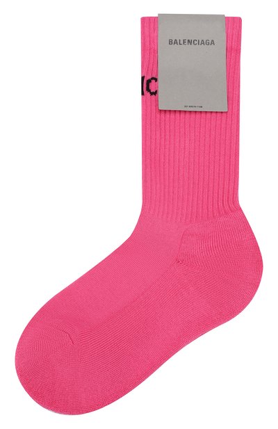 Женские хлопковые носки BALENCIAGA, арт. 540615/372B4