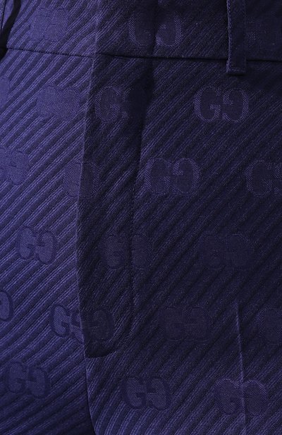 Брюки из смеси шерсти и шелка GUCCI, арт. 607928/ZADC7, фото 5