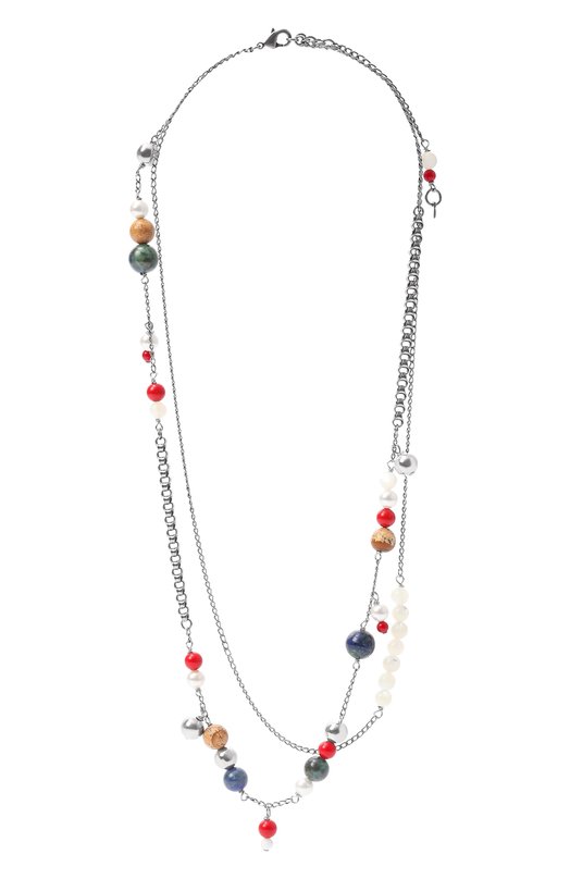 Колье Dries Van Noten 018232/0079 Серебряный 018232/0079