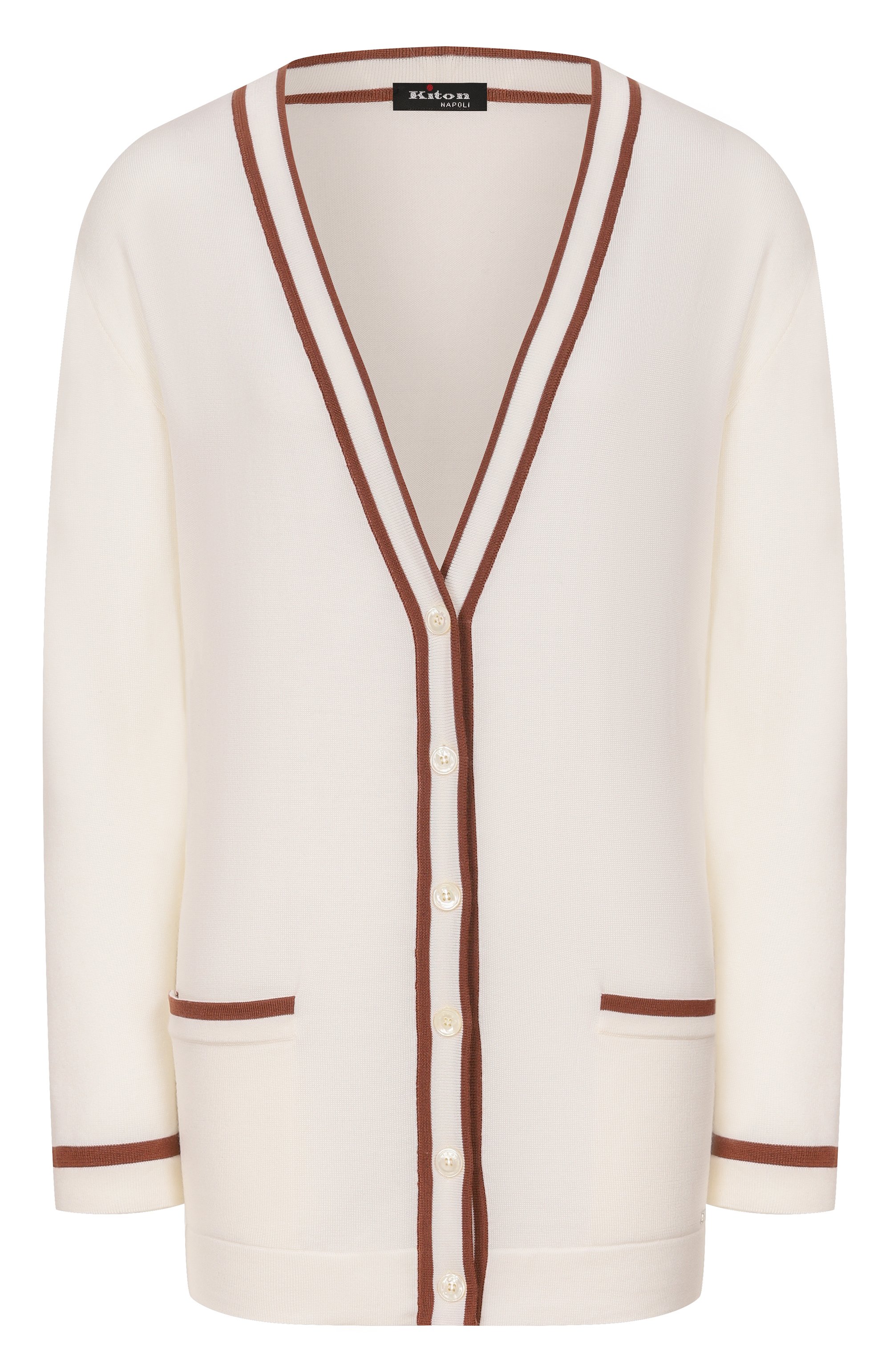 Шерстяной кардиган KITON, арт. D61701, фото 1