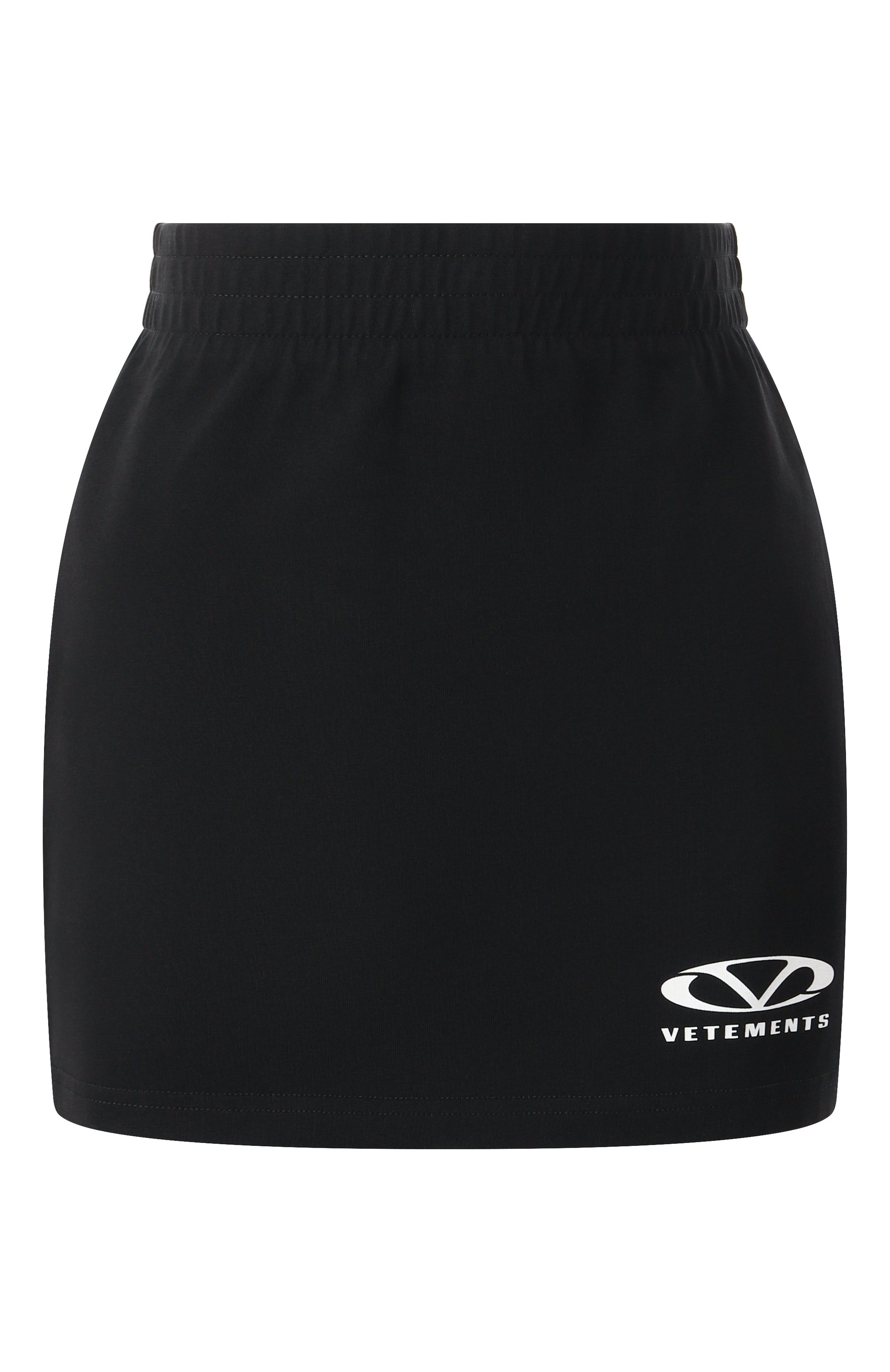 Хлопковая юбка VETEMENTS,  арт. WA66SK600BW, фото 1