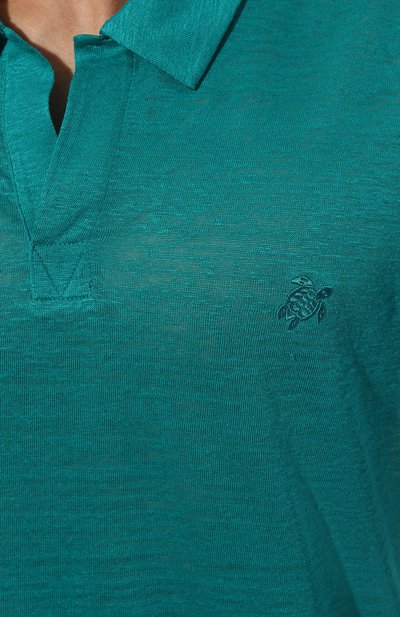 Льняное поло VILEBREQUIN, арт. PYR/E9000, фото 5