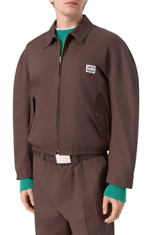 Хлопковая куртка Magliano MGSS260W01012 Коричневый  MGSS260W01012 Фото 3