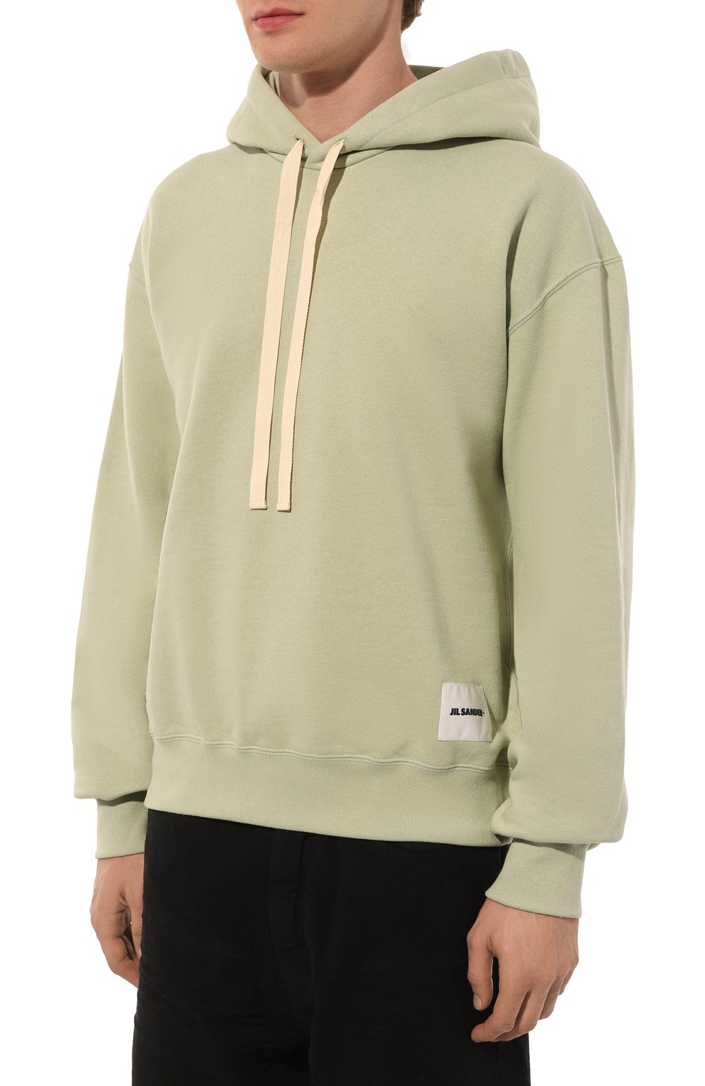 Хлопковое худи JIL SANDER, арт. J47GU0105/J20039, фото 3