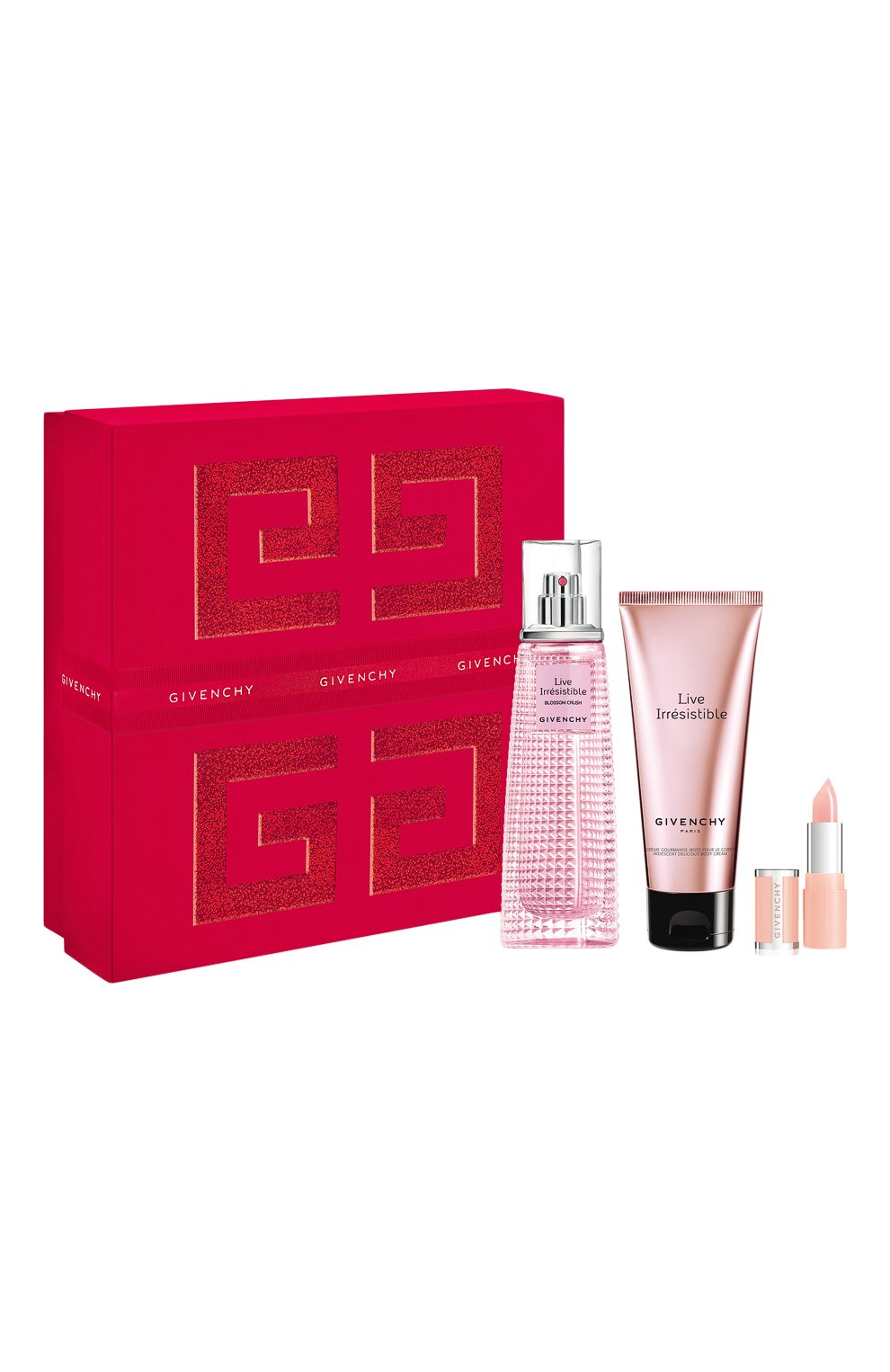 Набор live irresistible blossom crush (50+75ml) GIVENCHY бесцветного цвета по цене 5910 руб., арт. P136147, фото 1 Набор live irresistible blossom crush (50+75ml) GIVENCHY, арт. P136147, фото 1