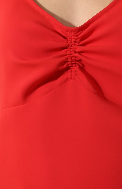 Платье KENZO красного цвета по цене 38950 руб., арт. FA52R01475AM, фото 5 Платье KENZO, арт. FA52R01475AM, фото 5