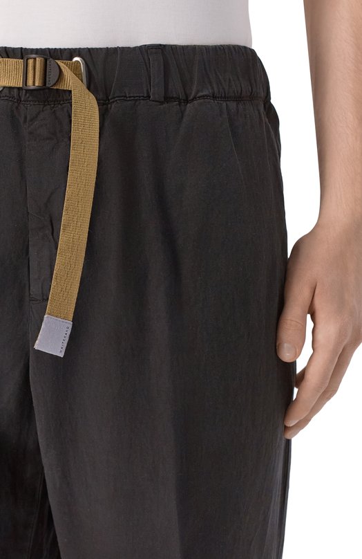 Брюки из лиоцелла и льна White Sand 26SU66/80 Чёрный  26SU66/80 Фото 5