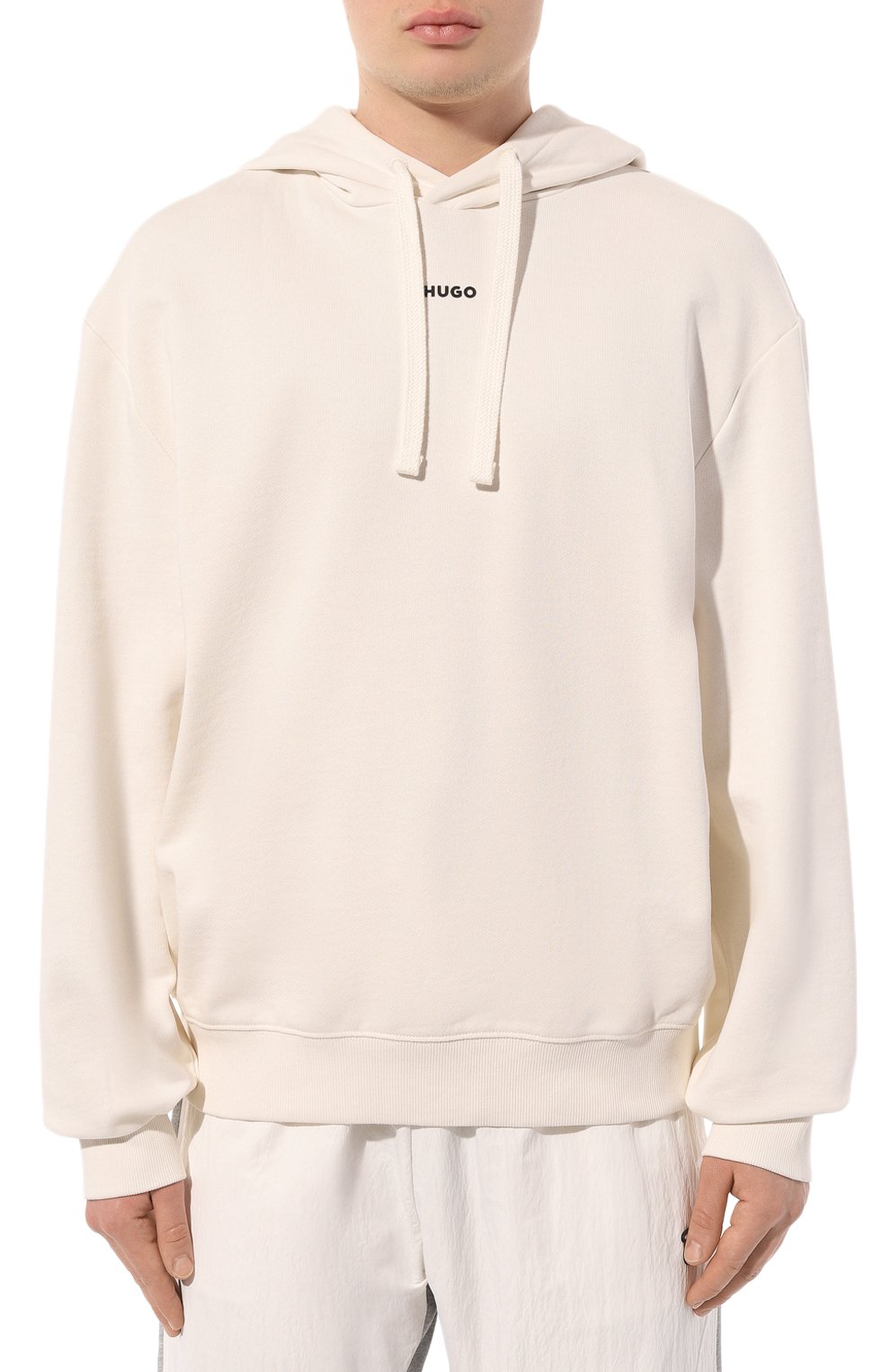 Хлопковое худи HUGO, арт. 50486478, фото 3