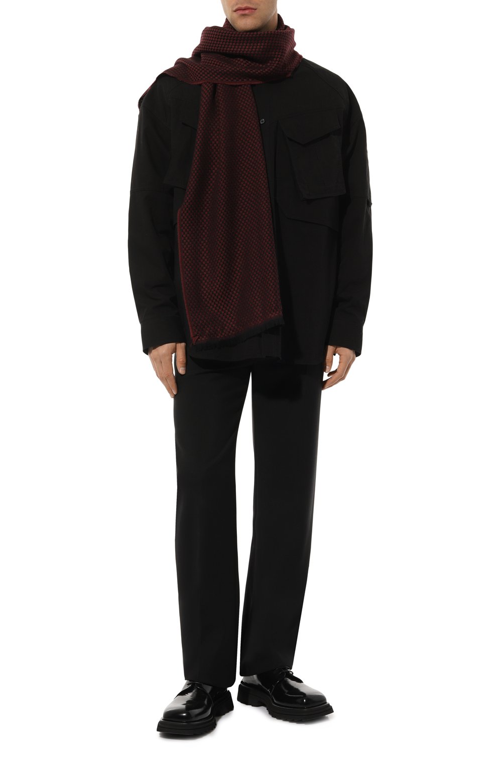 Шерстяной шарф CANALI, арт. 06/TF00275, фото 3