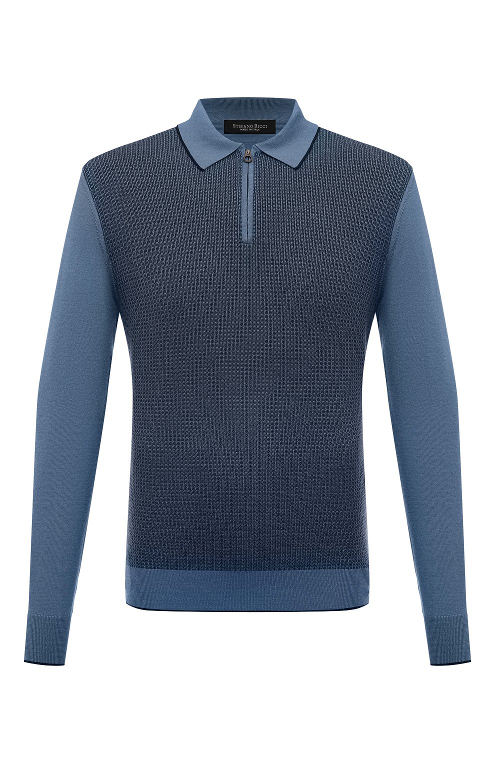 Поло из шерсти и шелка STEFANO RICCI, арт. KE06007AZ1/E24303, фото 1