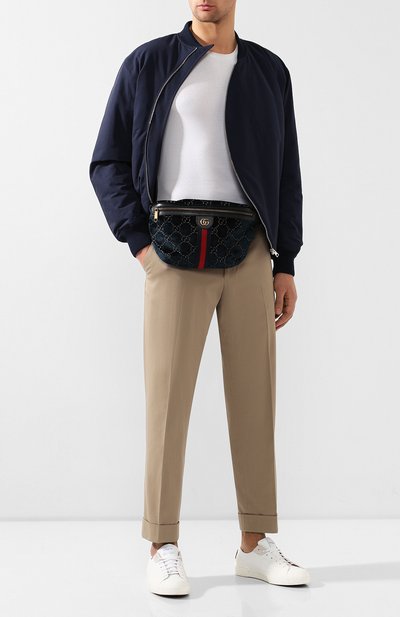Текстильная поясная сумка GUCCI, арт. 574968/GZ8BT, фото 2