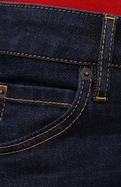 Джинсы DSQUARED2 темно-синего цвета по цене 41200 руб., арт. S80LA0018/S30595, фото 5 Джинсы DSQUARED2, арт. S80LA0018/S30595, фото 5