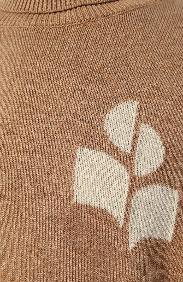 Свитер из хлопка и шерсти ISABEL MARANT ETOILE, арт. 23APU0222FA-A1X05E, фото 5