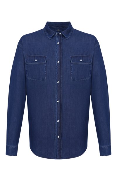 Мужская джинсовая рубашка PAUL&SHARK, арт. 26413280