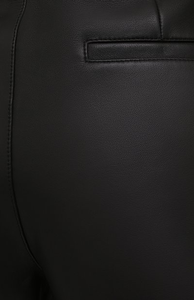 Кожаные шорты REDVALENTINO черного цвета по цене 67550 руб., арт. WR3NH01H/639, фото 5 Кожаные шорты REDVALENTINO, арт. WR3NH01H/639, фото 5