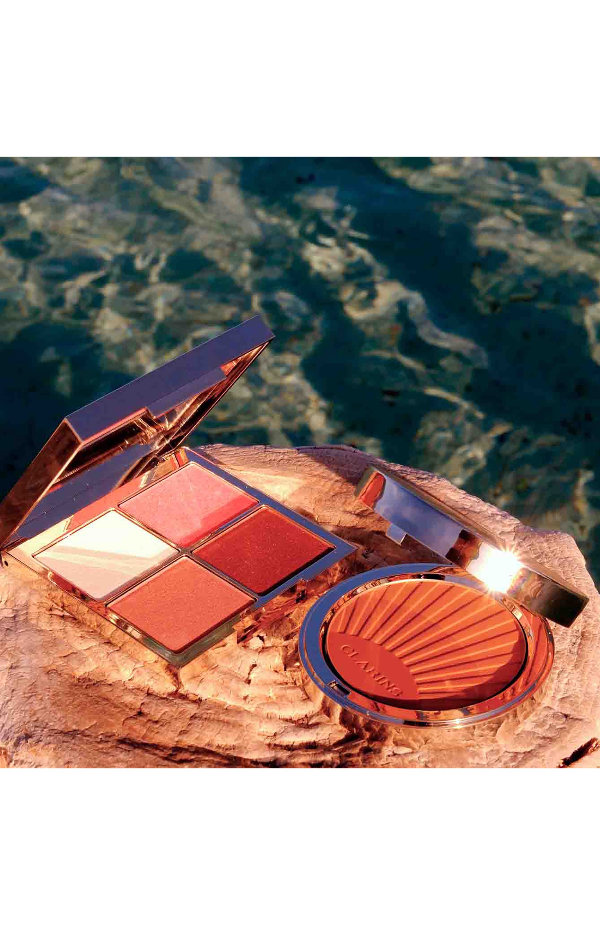 Палитра-хайлайтер для лица и век all-in-one palette (12g) CLARINS, арт. 80116295, фото 5