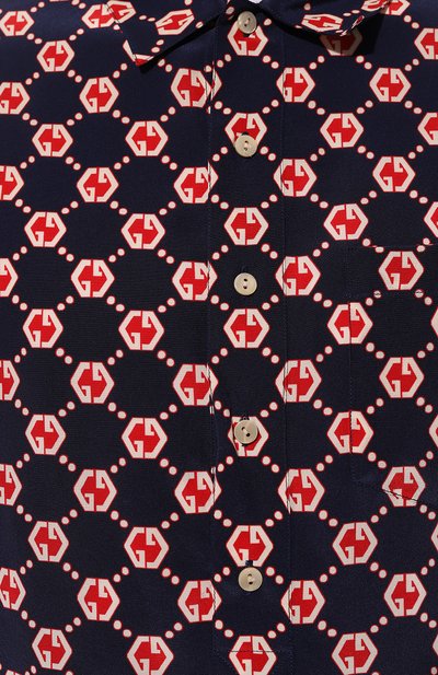 Шелковая рубашка GUCCI, арт. 654887 ZAF9W, фото 5