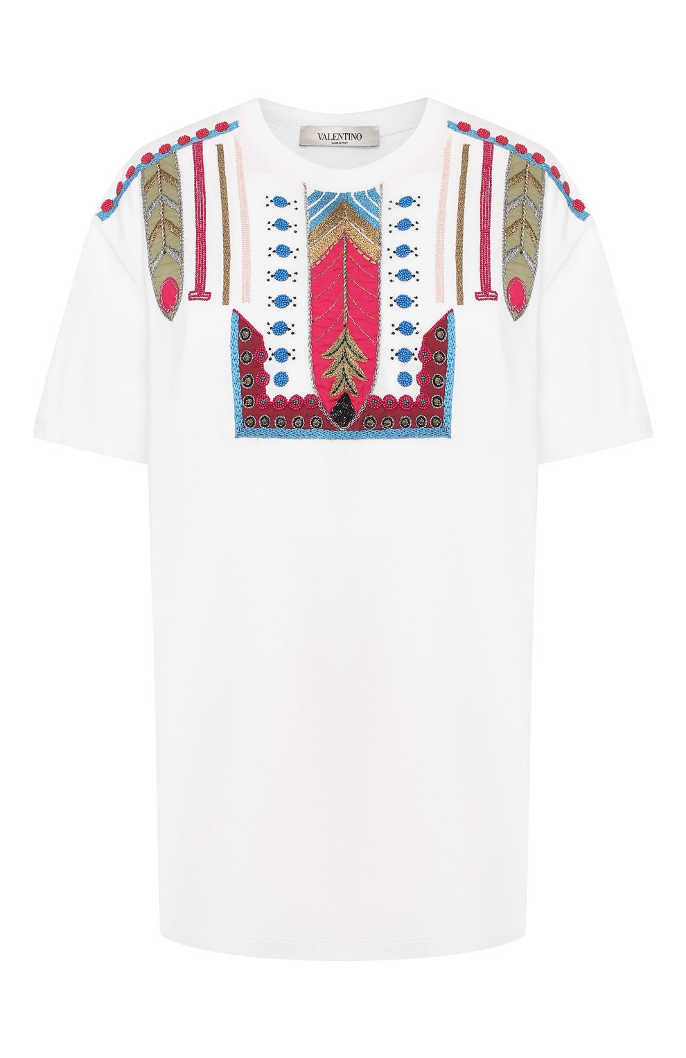 Хло пковая футболка VALENTINO, арт. TB3MG04L55P, фото 1
