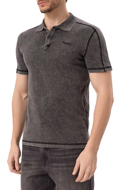 Хлопковое поло DIESEL, арт. A16421/0QJAH, фото 3