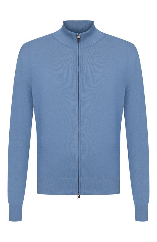 Хлопковый кардиган Canali C0022/MK02459 Голубой C0022/MK02459