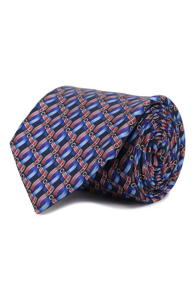Мужской шелковый галстук ZILLI, арт. 50547/TIES