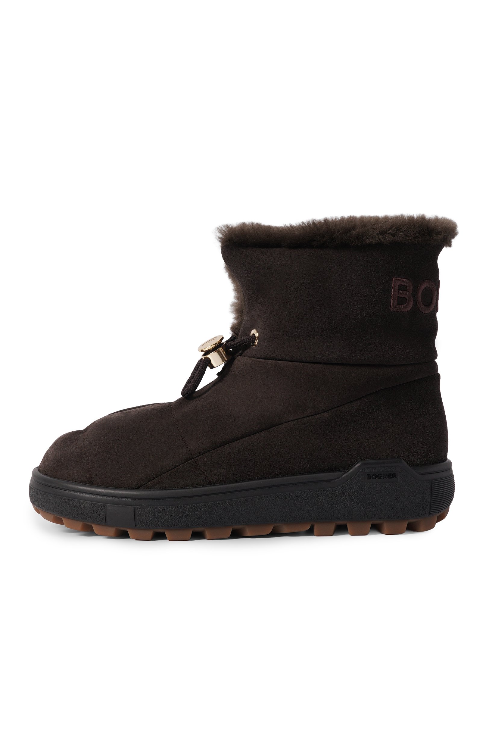 Замшевые полусапоги chamonix BOGNER коричневого цвета по цене 65400 руб., арт. 22646663, фото 4 Замшевые полусапоги chamonix BOGNER, арт. 22646663, фото 4