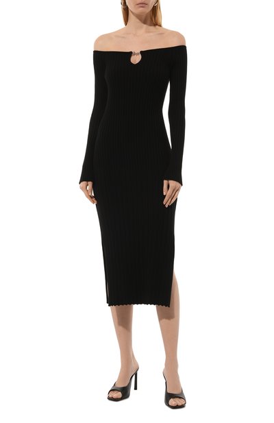 Платье из вискозы BOSS ORANGE, арт. 50531453, фото 3