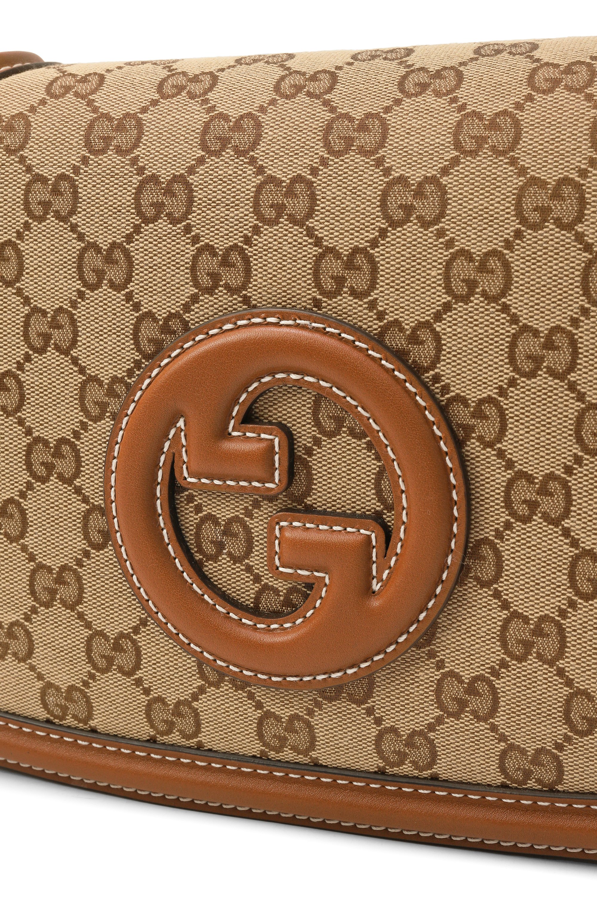 Сумка blondie large GUCCI коричневого цвета по цене 629000 руб., арт. 815716/HAAKG, фото 6 Сумка blondie large GUCCI, арт. 815716/HAAKG, фото 6