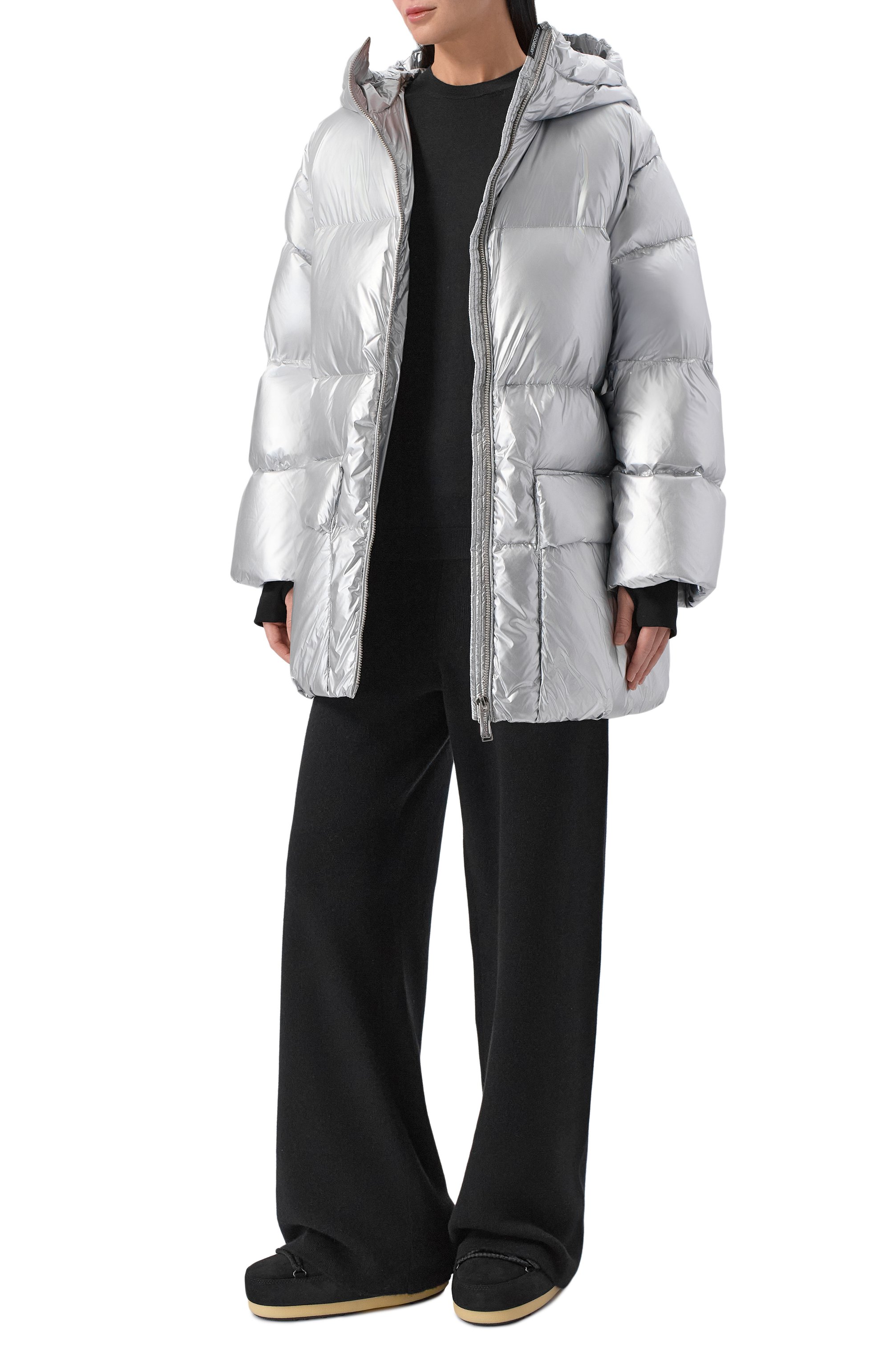 Замшевые сабо evx MOON BOOT, арт. 80D1470090, фото 3