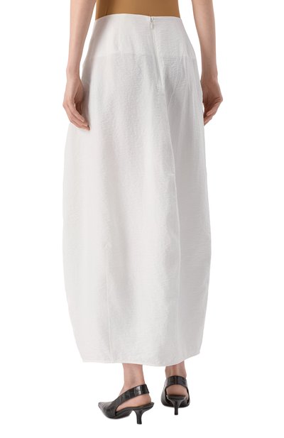 Шелковая юбка TOTEME, арт. 252-WRB0275-FB0368, фото 4