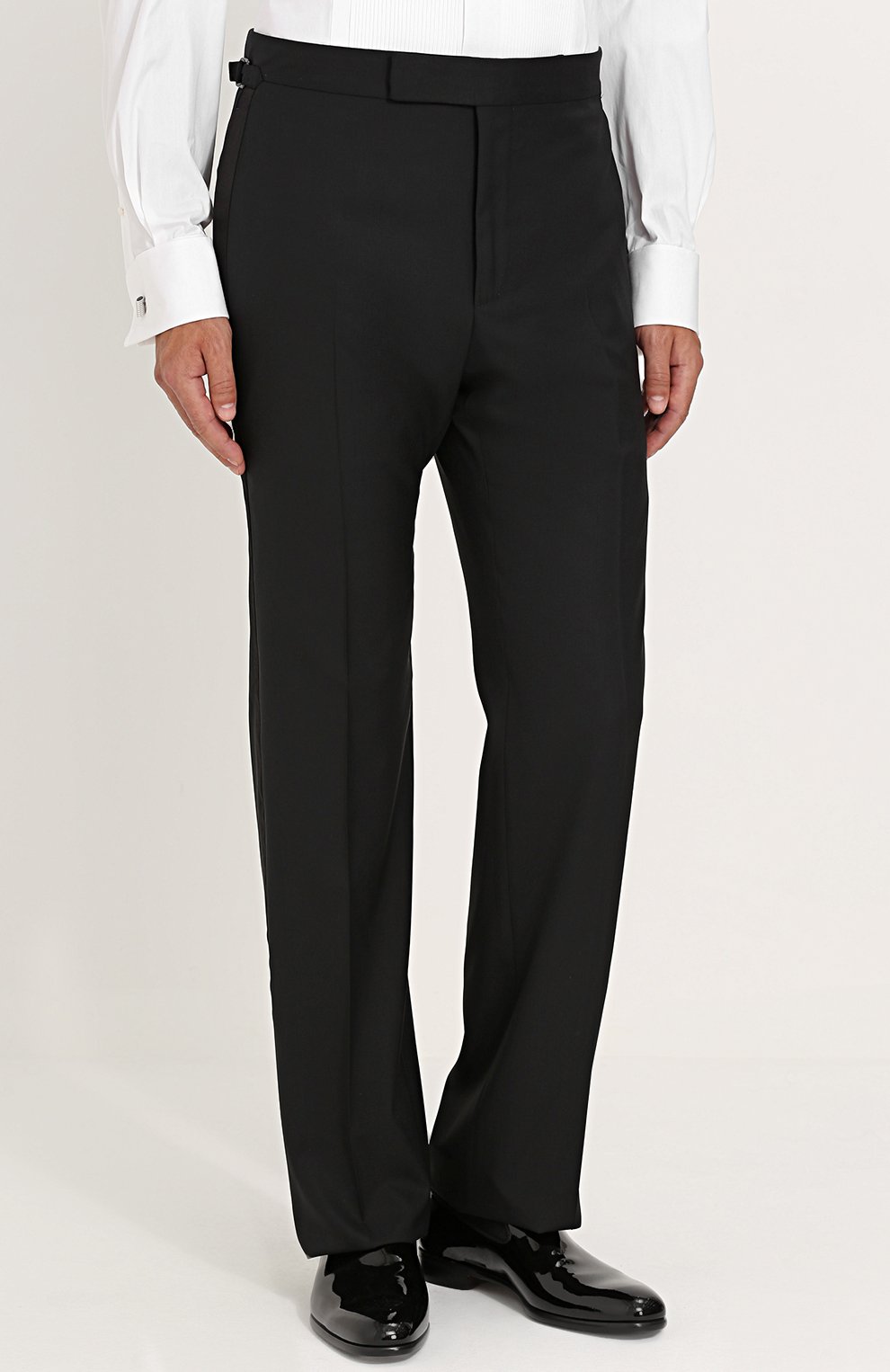 Шерстяной приталенный смокинг TOM FORD, арт. 222R12/21RP4L, фото 4