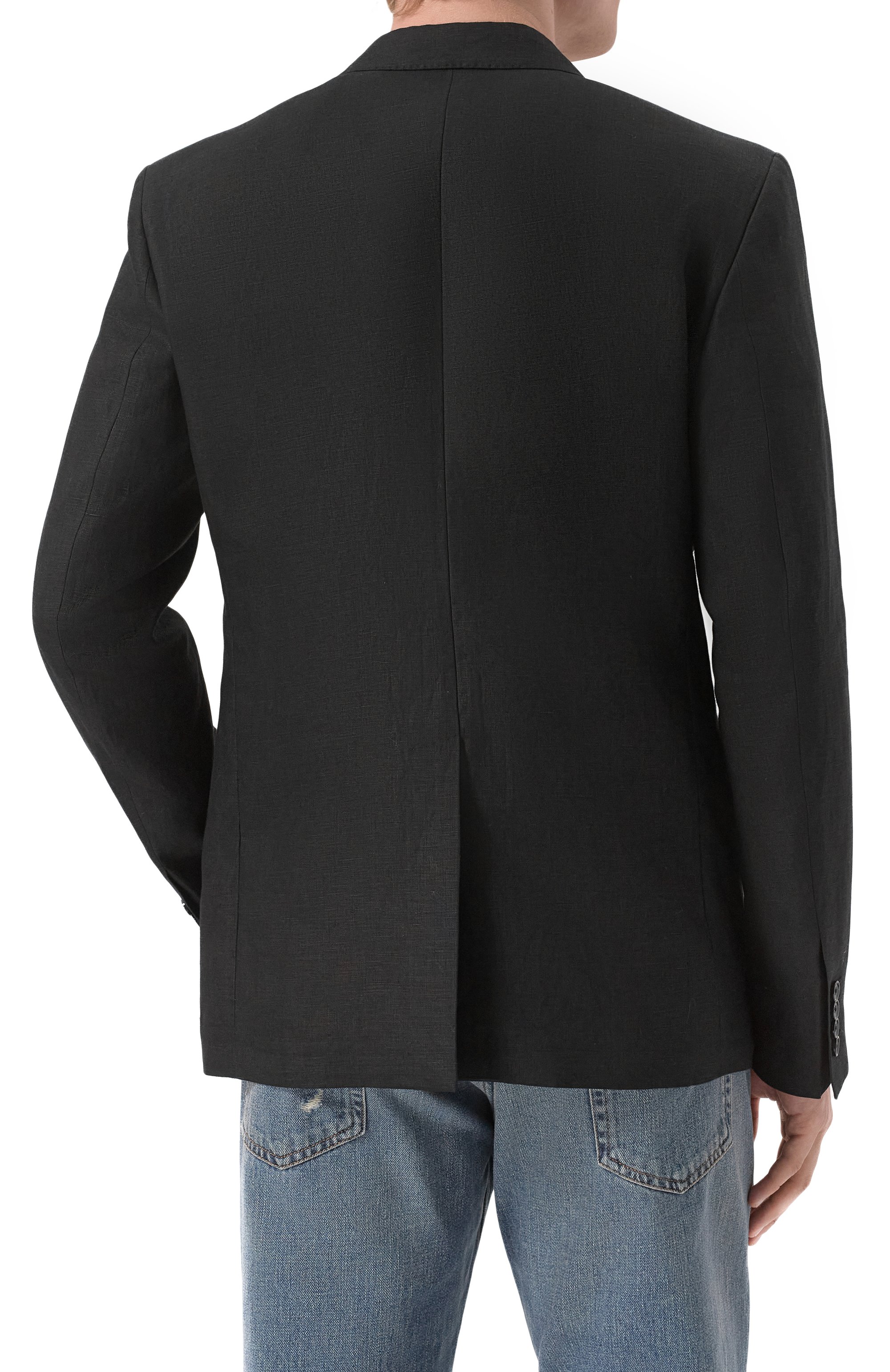 Льняной пиджак DOLCE & GABBANA, арт. G2QS6T/FU4MC, фото 6