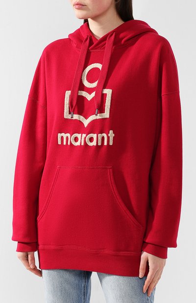 Хлопковое худи ISABEL MARANT ETOILE, арт. SW0031-19A043E/MANSEL, фото 3