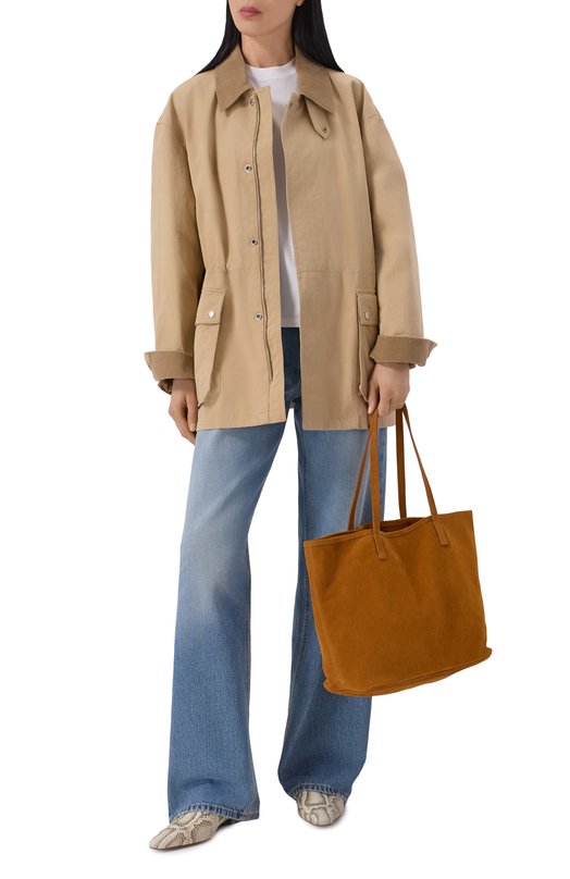 Сумка-тоут City large MC2 Saint Barth CB0003-00250L/CITY BAG SUEDE Коричневый  CB0003-00250L/CITY BAG SUEDE Фото 3