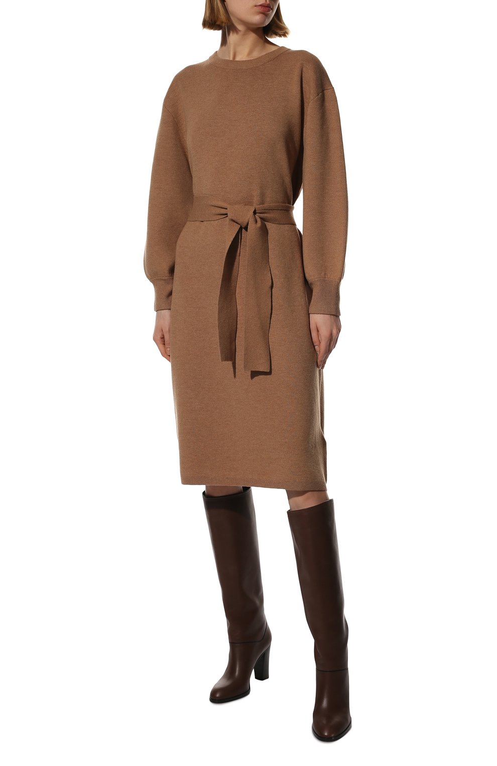 Шерстяное платье BOSS, арт. 50466413, фото 3