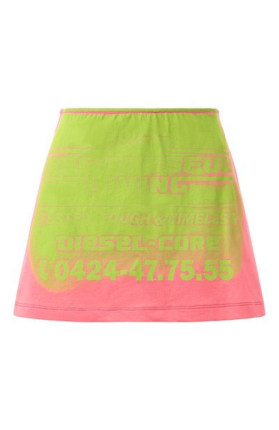 Женская хлопковая юбка DIESEL, арт. A17612/0AGRI