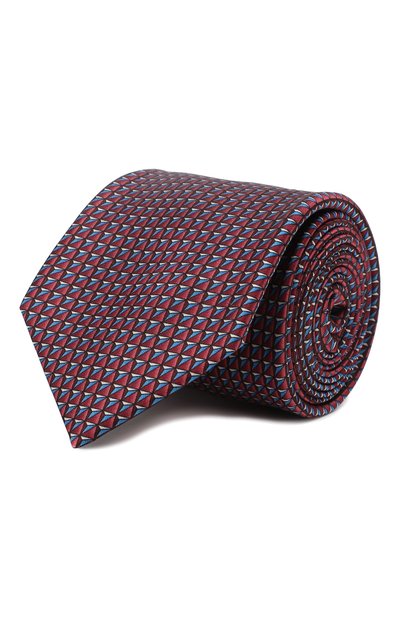 Мужской шелковый галстук ZILLI, арт. 50588/TIES